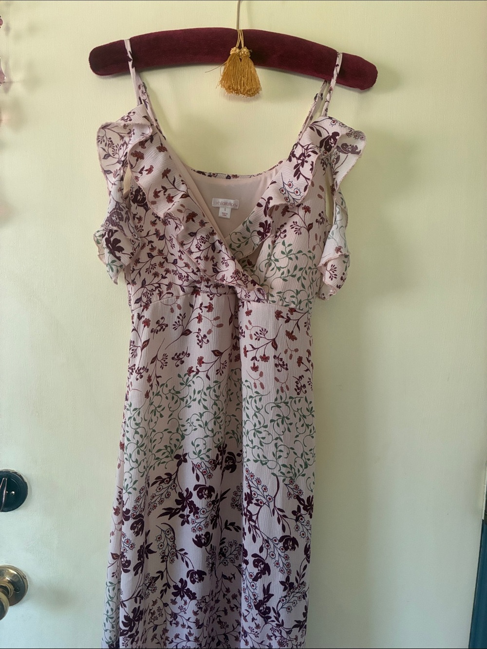 Women’s  Xhileration floral maxi dress